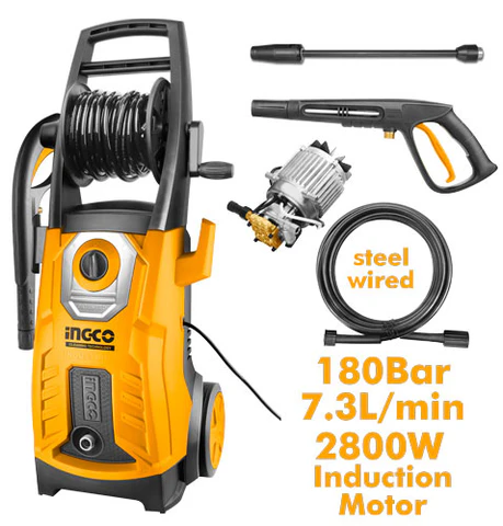 INGCO High pressure washer 2800W / 180Bar (HPWR28008) 1 HPWR28008 pumpspk