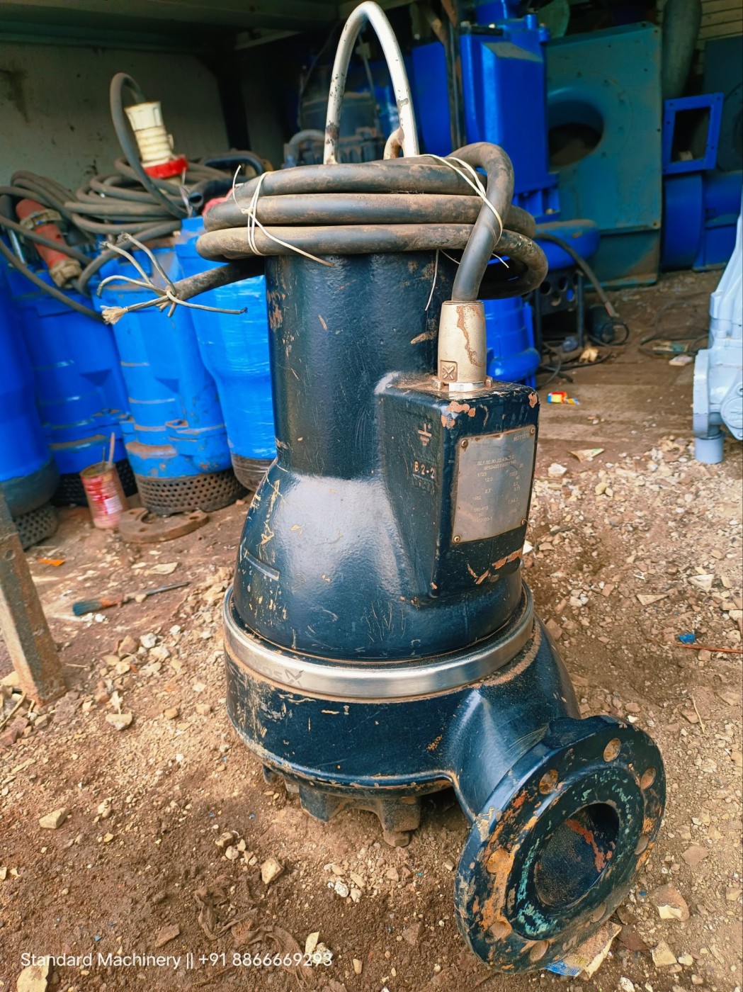 Used European Submersible Sewage Pump – Industrial Grade 1 Used Pumps